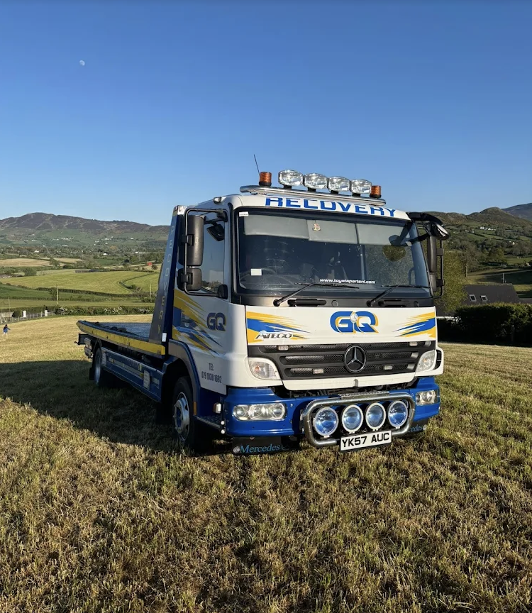 GQ Recovery truck in Newry